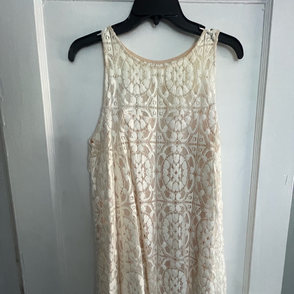 Free People Lace Shift Dress